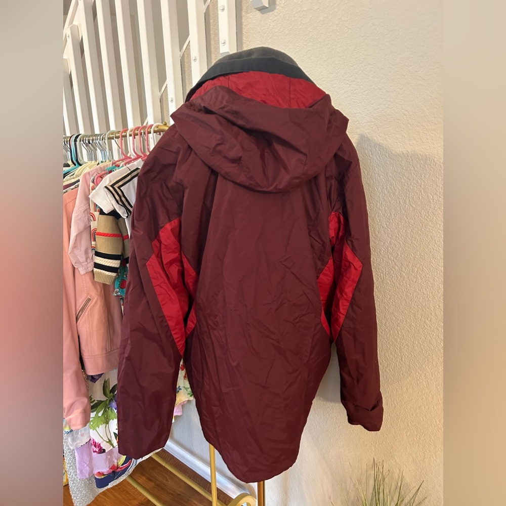 Columbia Interchangeable Winter Jacket Red- L - image 2